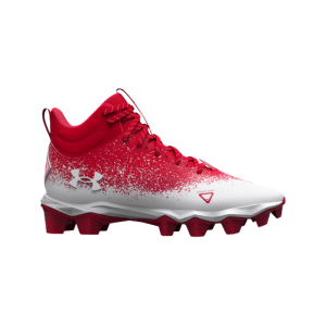 Crampons de Football Americain Under Armour Spotlight RM 2.0 Moulés Rouge