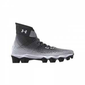 Crampons de Football Americain Under Armour Highlight Franchise RM Moulés Noir