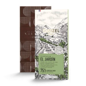 Tablette de chocolat de plantation - El Jardin Noir 75% - Tablette 70g