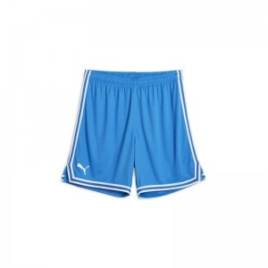 Short de basketball Puma Hoops Game Bleu