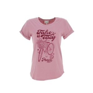 Peace vieux rose t-shirt