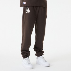 Pantalon MLB Los Angeles Dodgers New Era League Essential Jogger Marron