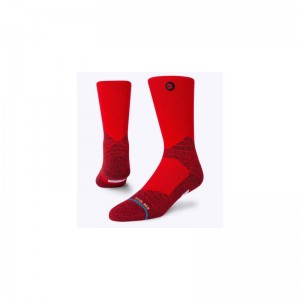 Chaussettes Stance Icon Sport Crew Rouge