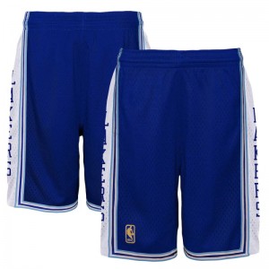 Short NBA Los Angeles Lakers Mitchell & Ness Bleu pour enfant