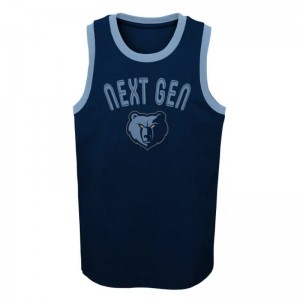 Débardeur NBA Memphis Grizzlies Outerstuff Striker Bleu marine Pour Enfant