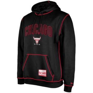 Sweat à Capuche NBA Chicago Bulls New Era 23