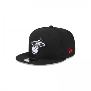 Casquette NBA Miami Heat New Era 23 9Fifty Noir