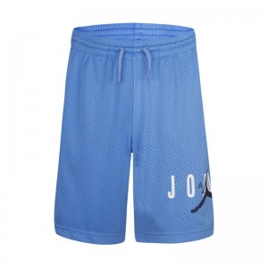 Short Jordan Mesh Essential Graphic Bleu pour Junior