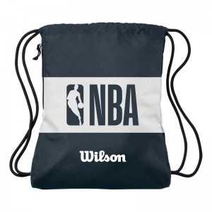 Sac a Dos Wilson NBA à Lacet Noir