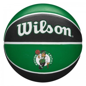 Ballon de Basketball NBA Boston Celtics Wilson Team Tribute Exterieur