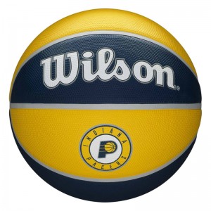 Ballon de Basketball NBA Indiana Pacers Wilson Team Tribute Exterieur