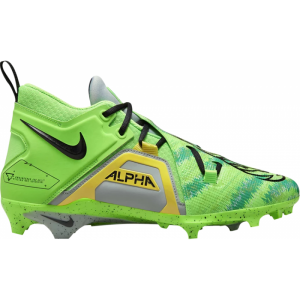 Crampons de Football Americain moulés Nike Alpha Menace Pro 3 Vert