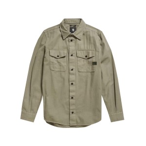 Marine slim shirt ls