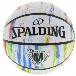 Marble series sz7 rubber basketball