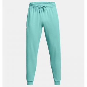 Pantalon Under Armour Rival Fleece Jogger Turquoise