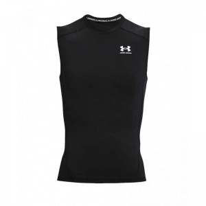 Maillot de compression sans manche Under Armour Noir pour homme