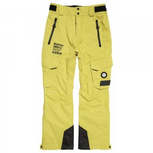 Pantalon De Ski Superdry Ultimate Snow Rescue Yellow