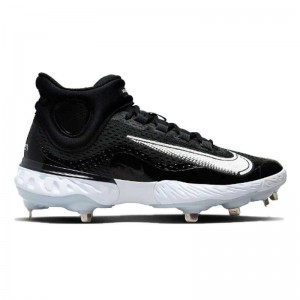 Crampons de Baseball métal Nike Huarache Elite 4 Mid Noir