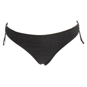 Shine noir/or culotte tanga