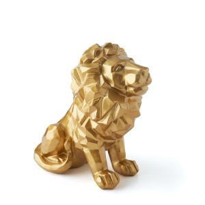 Statuette lion or petit format