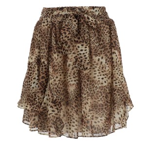 Laila mini skirt - recy crinkle poly chiffon 50
