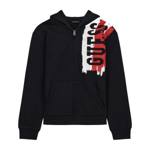 Hooded ls active top - ic2 french terry 290gsm