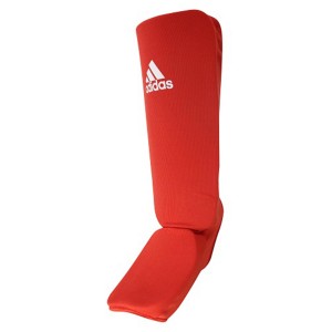 Protege tibia et pied rouge