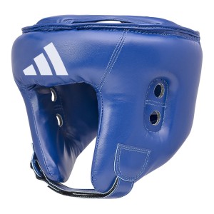 Casque de boxe ouvert bleu