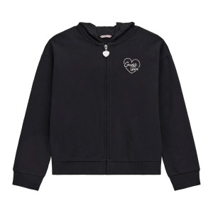 Hooded ls active top - ic2 french terry 290gsm