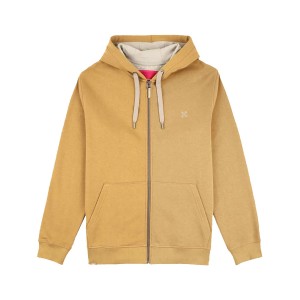 Sweat capuche zippe essentiel