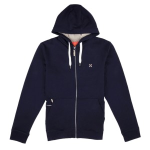 Sweat capuche zippe