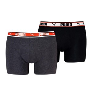 Puma men dual logo boxer 2p