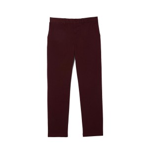 Pantalon chino slim fit en coton stretch
