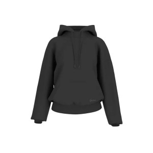 Hooded scuba sweatsh - eco scuba suede