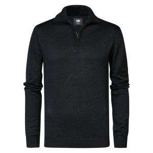 Men knitwear collar basic