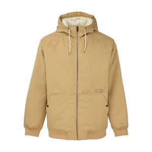 Blouson canvas double sherpa