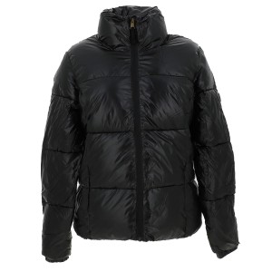 Luce doudoune courte noir satin