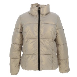 Luce doudoune courte or satin