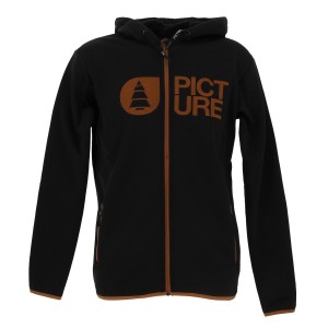 Park zip tech hoodie black