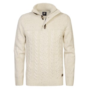 Men knitwear collar