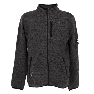 Seconde couche - veste maille chinee h