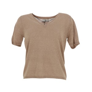 Jdykaya lurex s/s v-neck pullover k