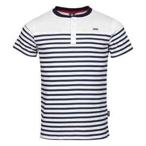 Murphy white/navy mc t-shirt