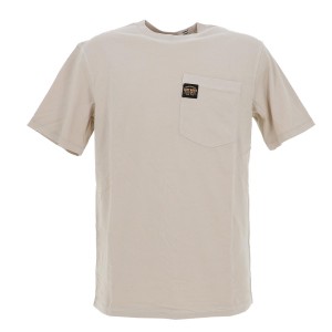 Contrast stitch pocket tee bge