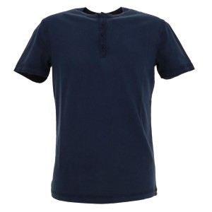Slub ss jersey grandad top nv