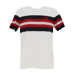 Essential stripe tee white