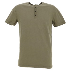 Slub ss jersey grandad top kk
