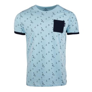 Maceo pastel blue tee shirt