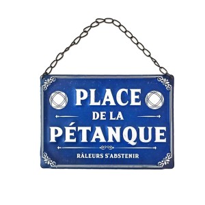 Plaque metal