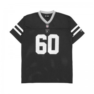 Maillot NFL Las Vegas Raiders New Era Mesh Noir